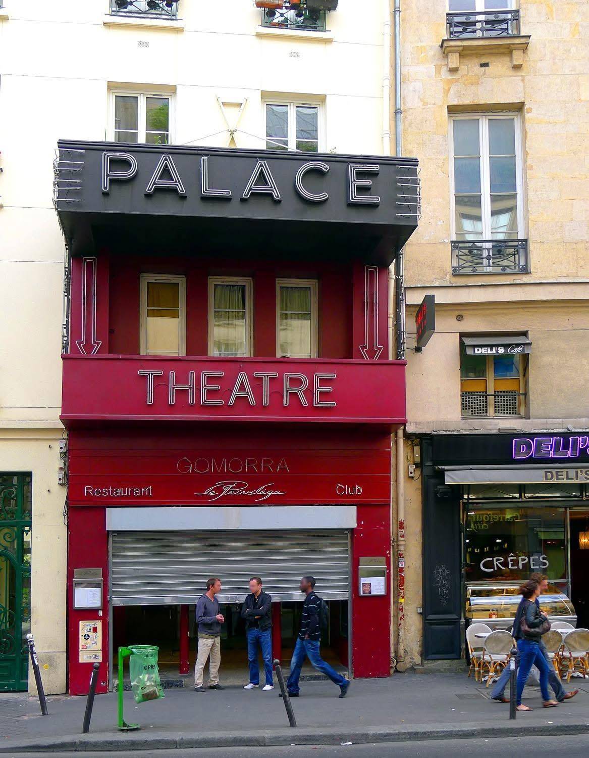 Façade du Palace avant rénovation par OLOID Company SA