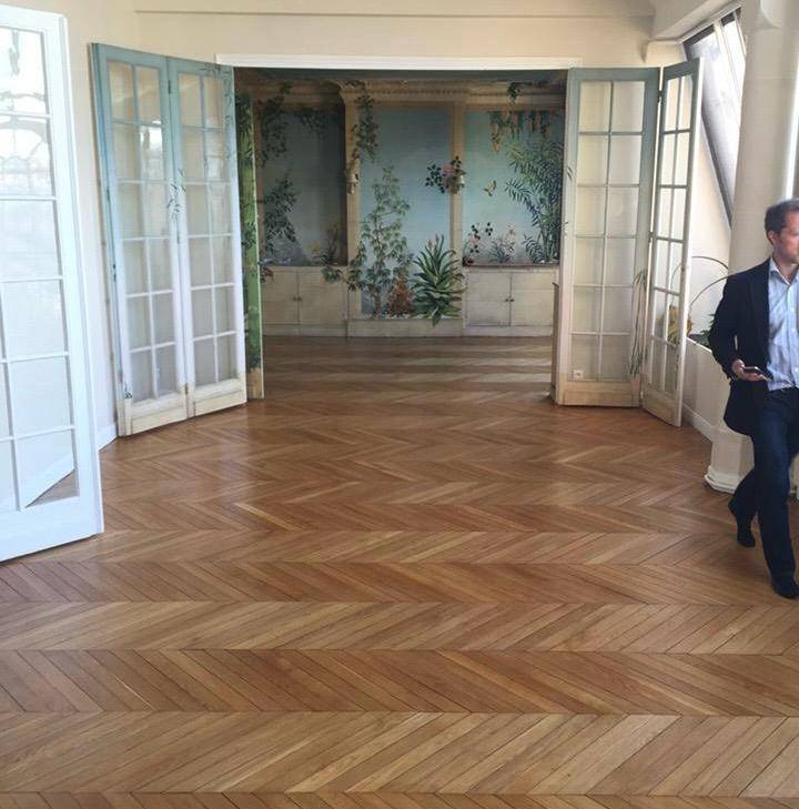 Rénovation complète de parquet — après